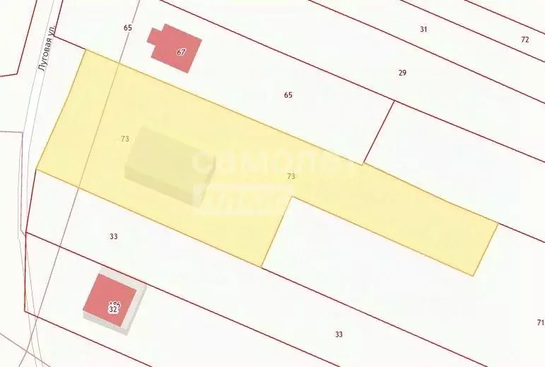 Участок в Липецкая область, с. Доброе ул. Луговая (28.5 сот.) - Фото 1