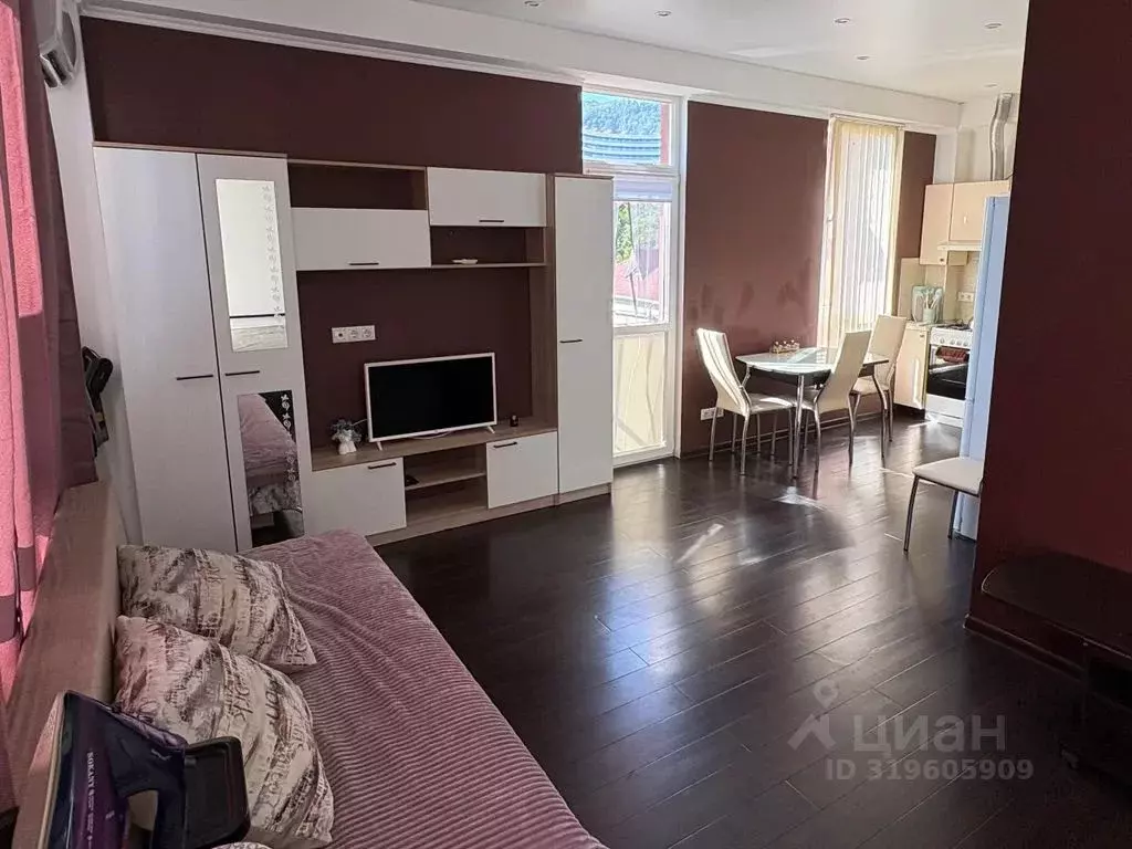 Студия Краснодарский край, Сочи Мамайка мкр, ул. Крымская, 77 (35.0 м) - Фото 0