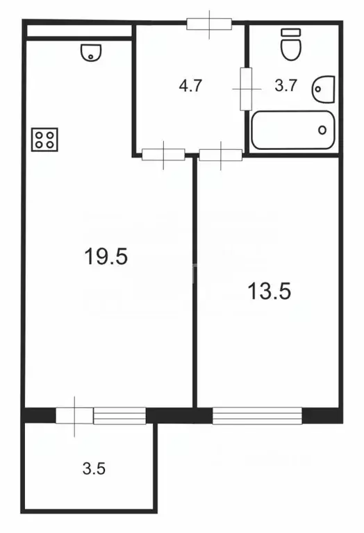 1-к кв. Санкт-Петербург, Санкт-Петербург, Пушкин ул. Камероновская, ... - Фото 2