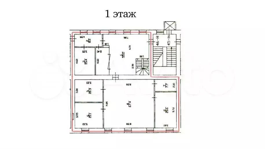Офисный блок на 1 этаже - Фото 0