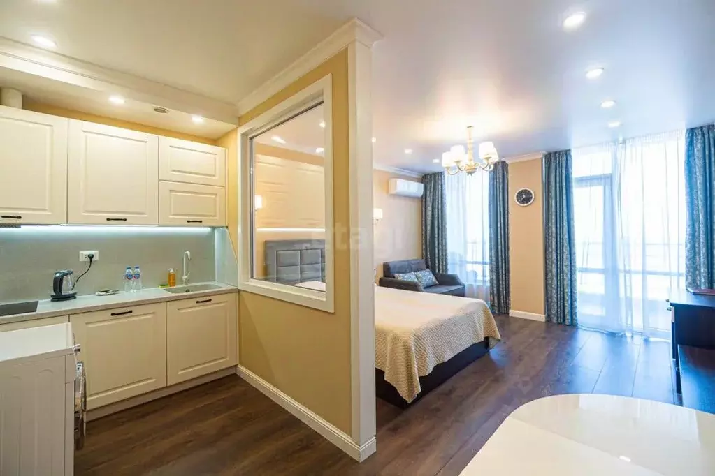 Студия Севастополь ул. Парковая, 7 (45.0 м) - Фото 1