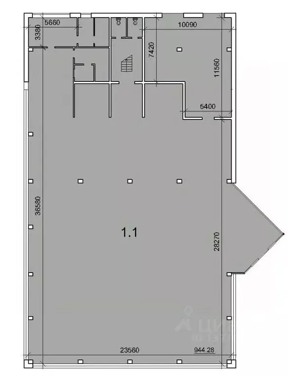 Помещение свободного назначения в Новгородская область, Великий ... - Фото 2