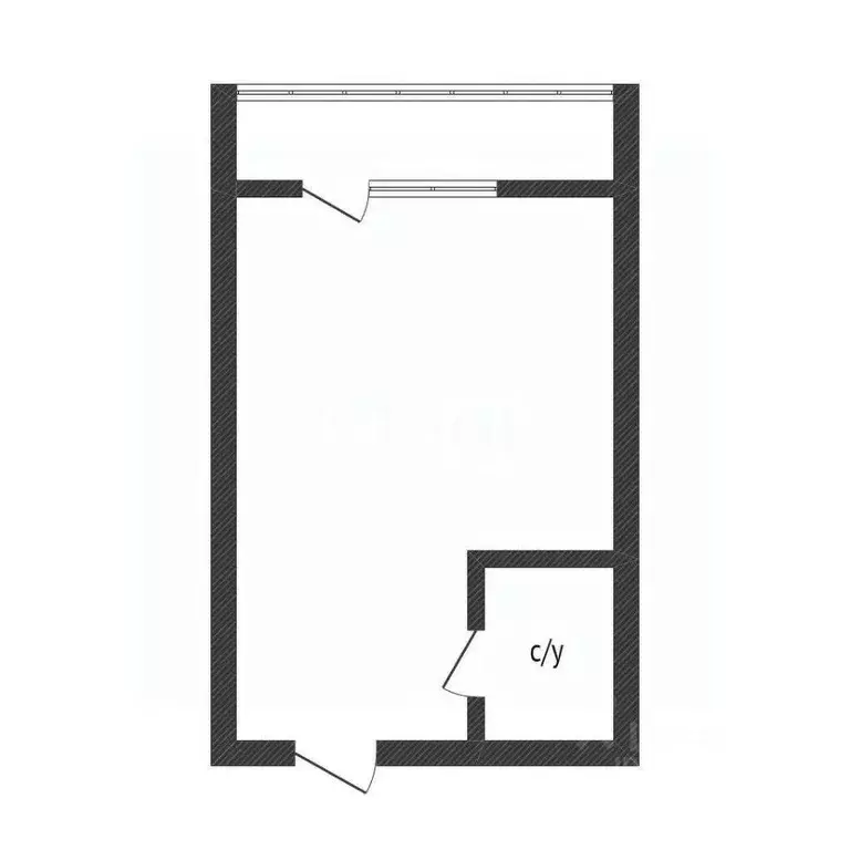 Студия Приморский край, Владивосток ул. Майора Филипова, 7 (25.0 м) - Фото 0