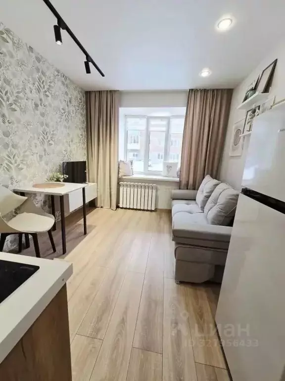 1-к кв. Татарстан, Казань Авангардная ул., 91 (15.5 м) - Фото 1