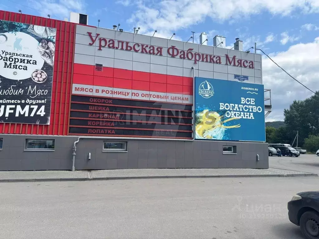 Торговая площадь в Челябинская область, Миасс ул. Академика Павлова, ... - Фото 1