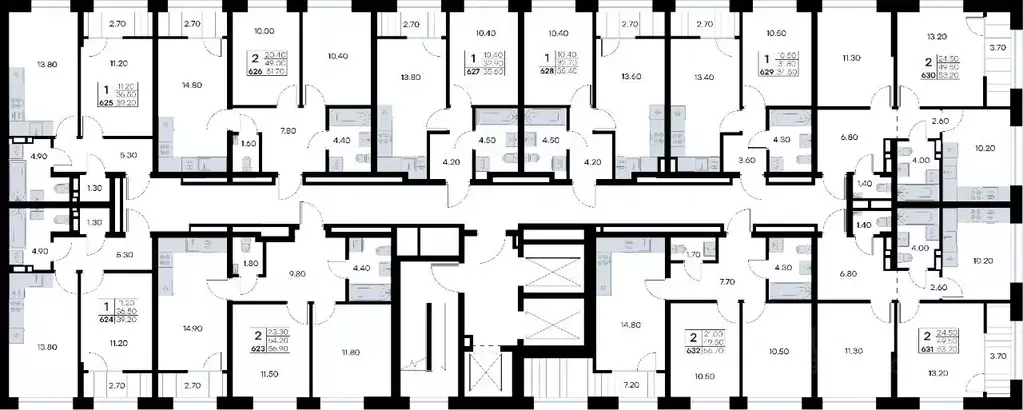 1-к кв. Приморский край, Владивосток ул. Нейбута, 135 (39.2 м) - Фото 1