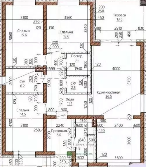 Дом в Ставропольский край, Ставрополь ул. Коломийцева (125 м) - Фото 2