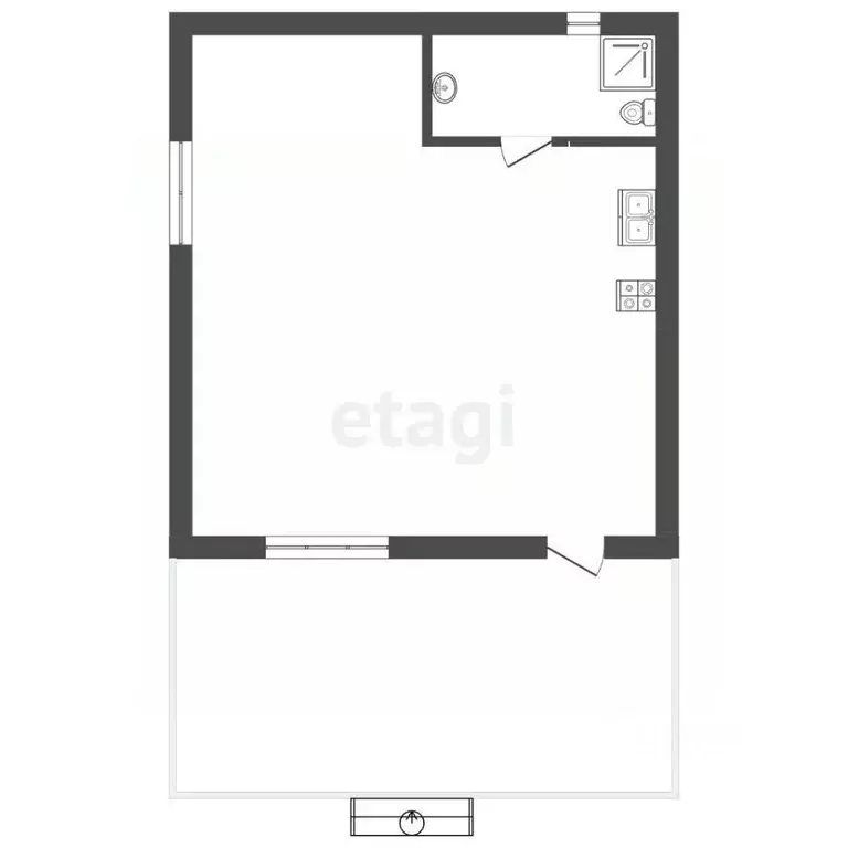 Дом в Тюменская область, Тюменский муниципальный округ, Подъем СНТ ул. ... - Фото 2