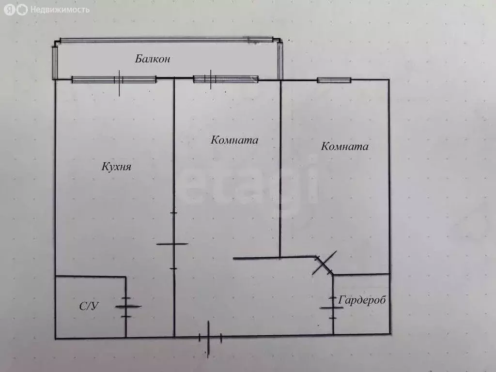 2-комнатная квартира: Анапа, Мирная улица, 29к7 (58 м) - Фото 0