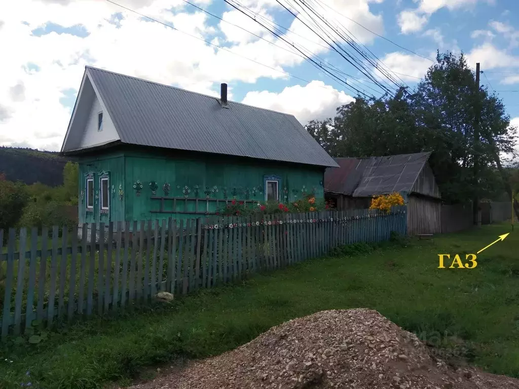 Дом в Башкортостан, Нуримановский район, Красноключевский сельсовет, ... - Фото 0