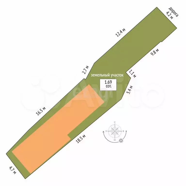 Дом 105,7 м на участке 1,7 сот. - Фото 0