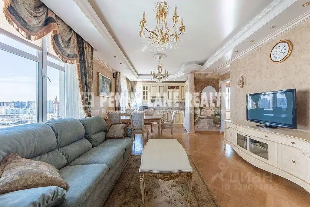 3-к кв. Москва ул. Маршала Соколовского, 5 (110.0 м) - Фото 0