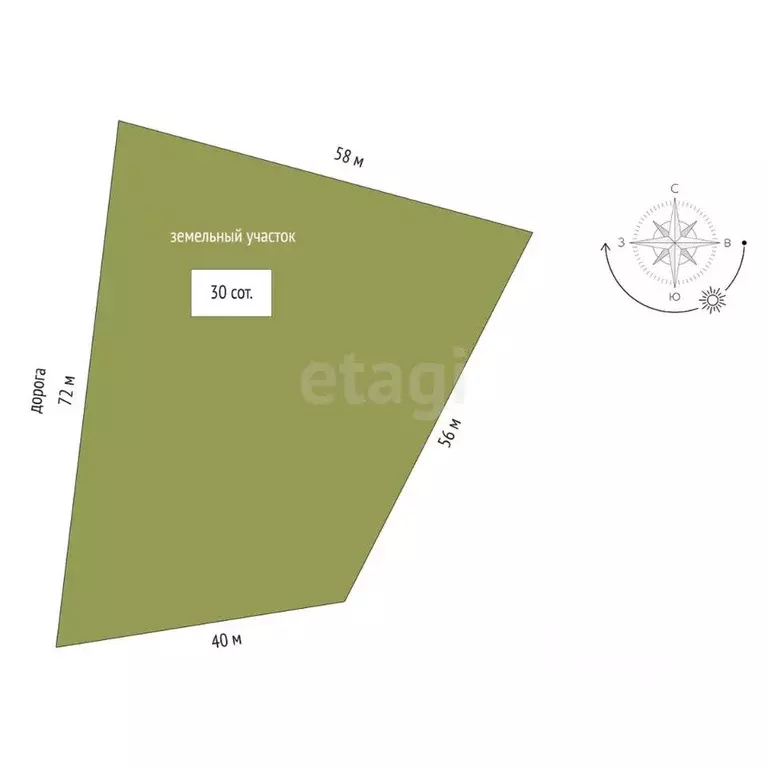 Дом в Костромская область, Кадыйский муниципальный округ, д. Лубяны  ... - Фото 2