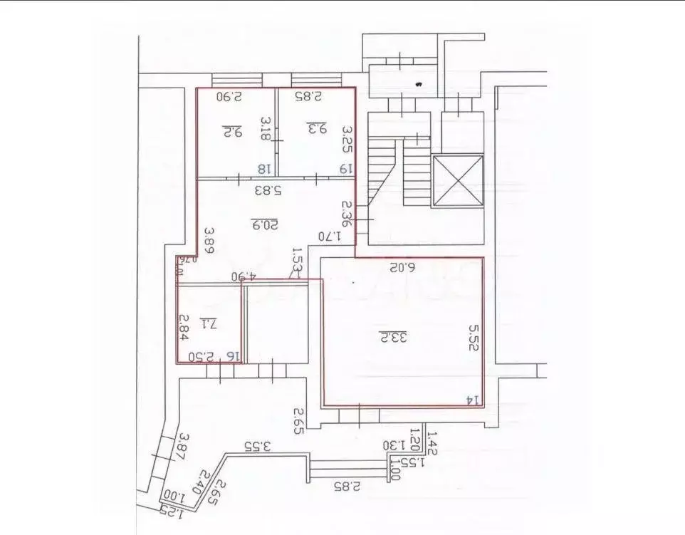 Офис в Самарская область, Самара Больничная ул., 39 (80 м) - Фото 1