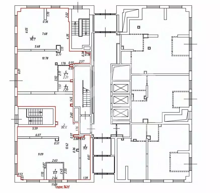 Помещение свободного назначения в Москва Кавказский бул., 51к1 (198 м) - Фото 2
