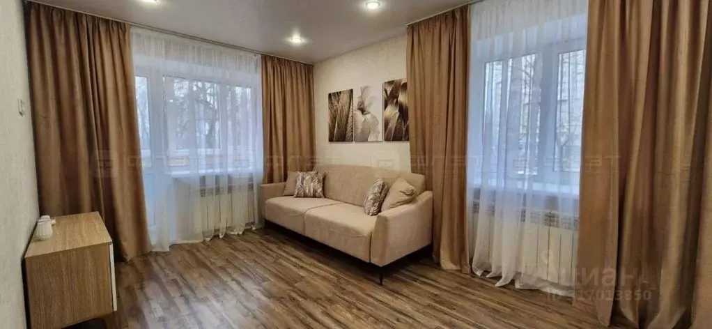 1-к кв. Татарстан, Казань ул. Новаторов, 10 (31.5 м) - Фото 1