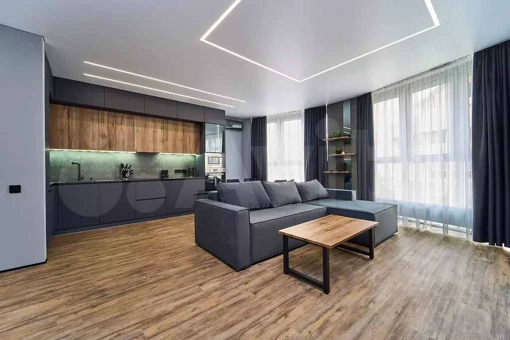 2-к. квартира, 70 м, 15/24 эт. - Фото 1