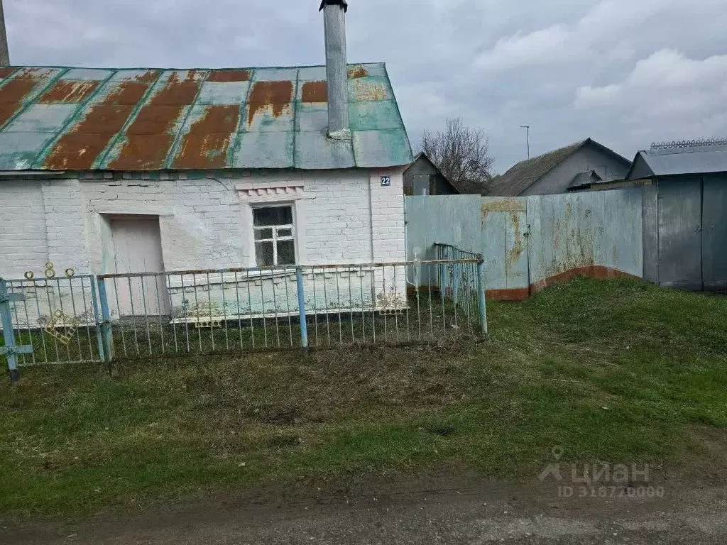 Дом в Липецкая область, Добровский муниципальный округ, с. Панино ул. ... - Фото 1
