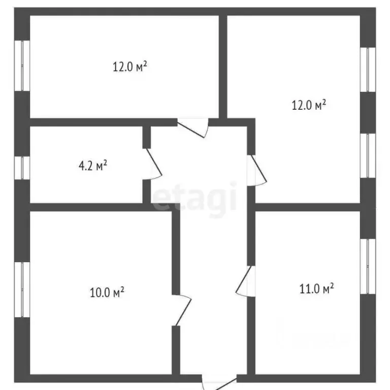 3-к кв. Брянская область, Дятьковский район, Ивотское городское ... - Фото 2