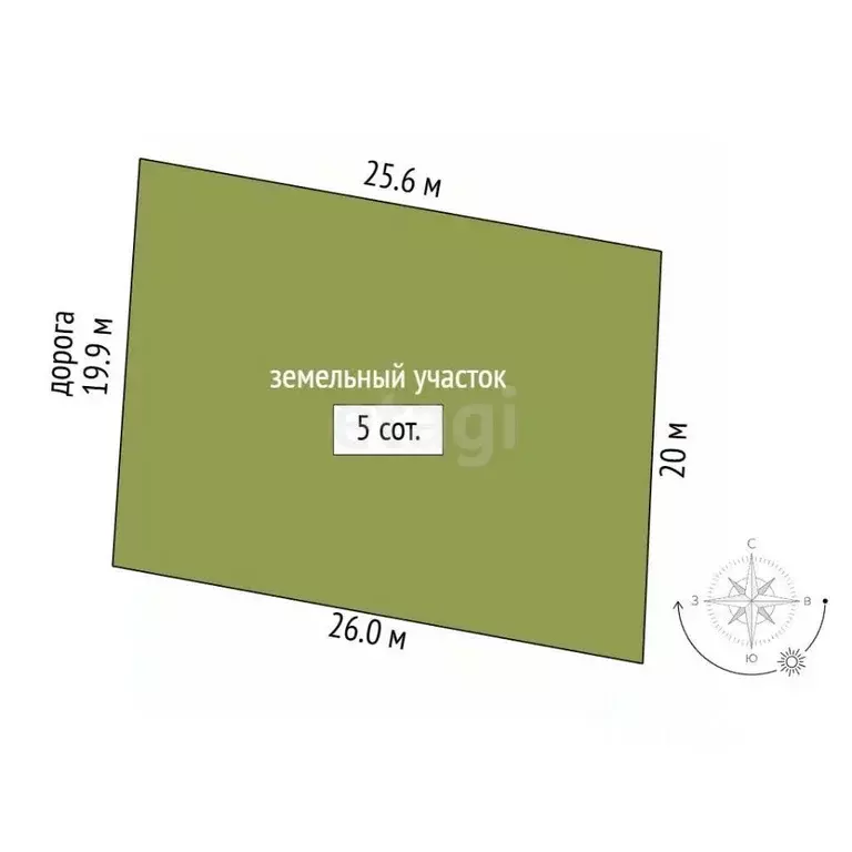 Участок в Ростовская область, Азовский район, с. Кулешовка ул. ... - Фото 1