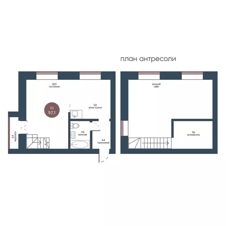 Квартира-студия: Томск, микрорайон Телецентр, Белозёрская улица, 11 ... - Фото 1