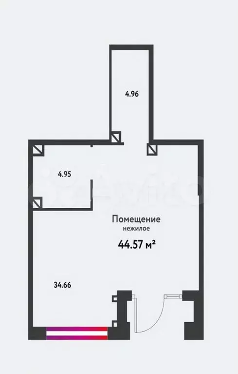 44,57 м2/ Продажа ПСН в ЖК бизнес-класса/ м.Технопарк, юао - Фото 1