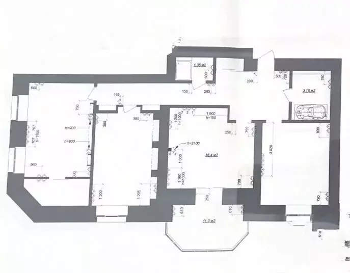 3-к кв. Свердловская область, Екатеринбург ул. Розы Люксембург, 77 ... - Фото 1