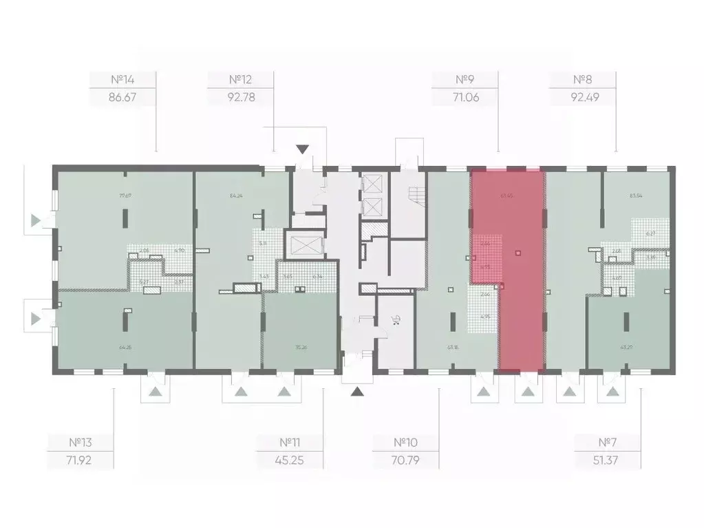 Помещение свободного назначения в Санкт-Петербург просп. Маршала ... - Фото 2