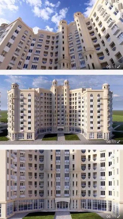 1-к кв. Чеченская республика, Грозный просп. В.В. Путина, 1Б (51.7 м) - Фото 1