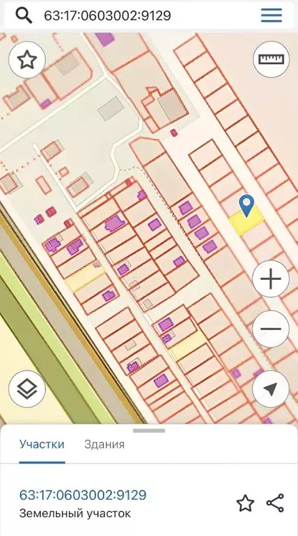 Участок в Самарская область, Волжский район, Лопатино с/пос, пос. ... - Фото 1