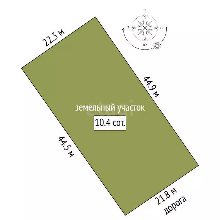 Дом в Ялуторовск, Северная улица (105 м) - Фото 1