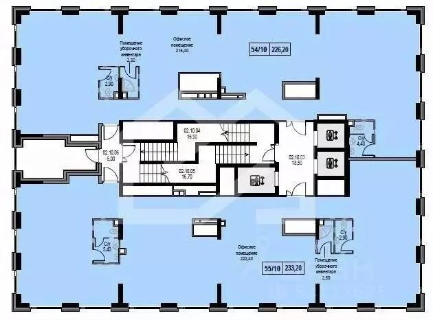 Помещение свободного назначения в Москва ул. Академика Челомея, 7 (233 ... - Фото 2