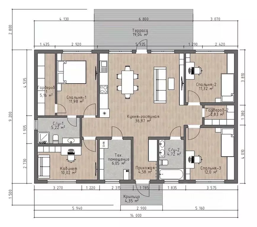 Дом в Ленинградская область, Всеволожский район, Колтушское городское ... - Фото 2