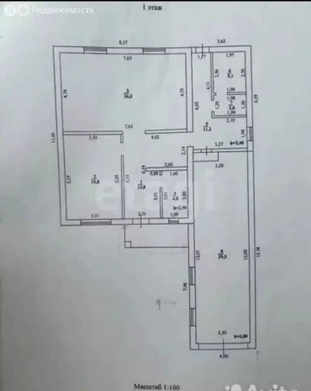 Дом в Ишимбай, улица Худайбердина (177.2 м) - Фото 2