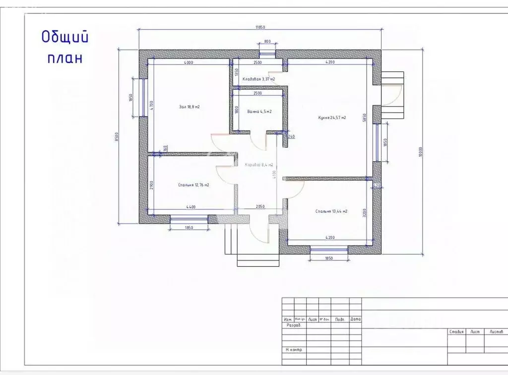 Дом в хутор Красный Крым, 2-я Молодёжная улица (100 м) - Фото 1