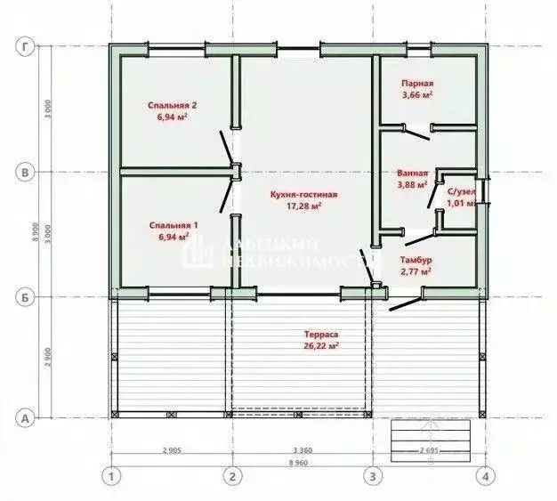Дом в Ленинградская область, Приозерский район, Мельниковское с/пос, ... - Фото 2
