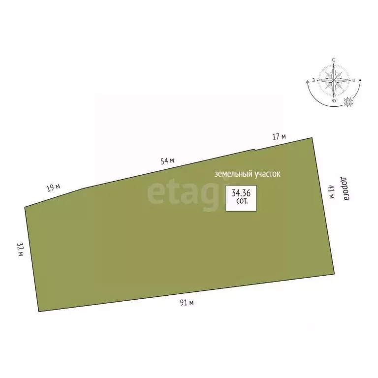 Участок в Свердловская область, Талицкий муниципальный округ, д. Сугат ... - Фото 2