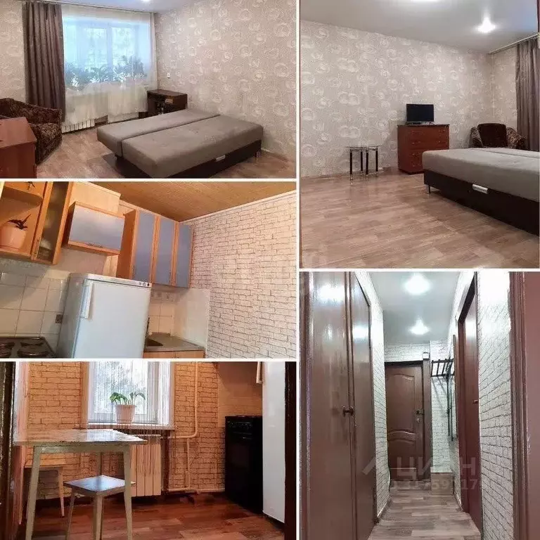 1-к кв. Красноярский край, Красноярск ул. Попова, 16 (32.8 м) - Фото 0