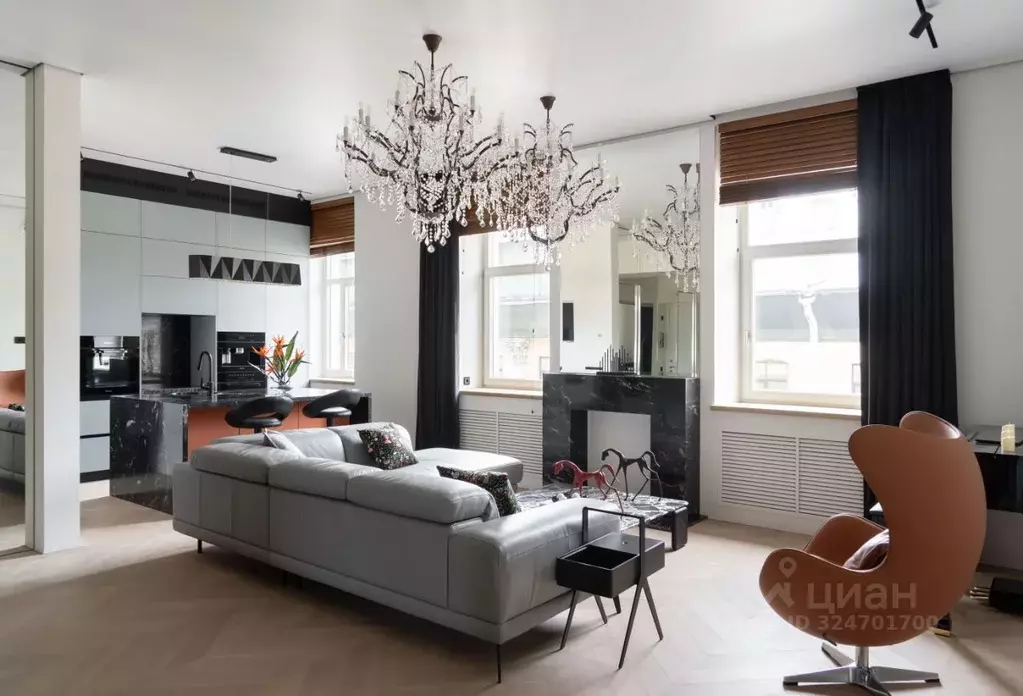 2-к кв. Санкт-Петербург Гороховая ул., 17/56 (108.0 м) - Фото 0