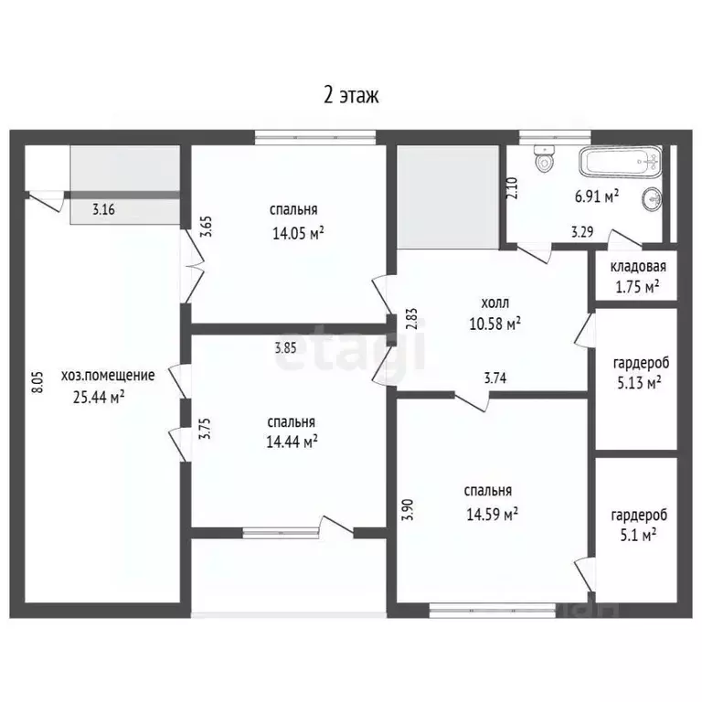 Дом в Москва проезд Чечерский, вл5с380 (240 м) - Фото 2