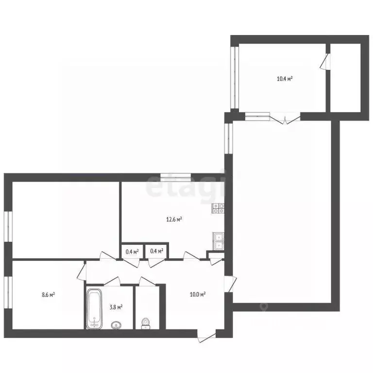 3-к кв. Крым, Феодосия ш. Симферопольское, 41А (79.5 м) - Фото 1