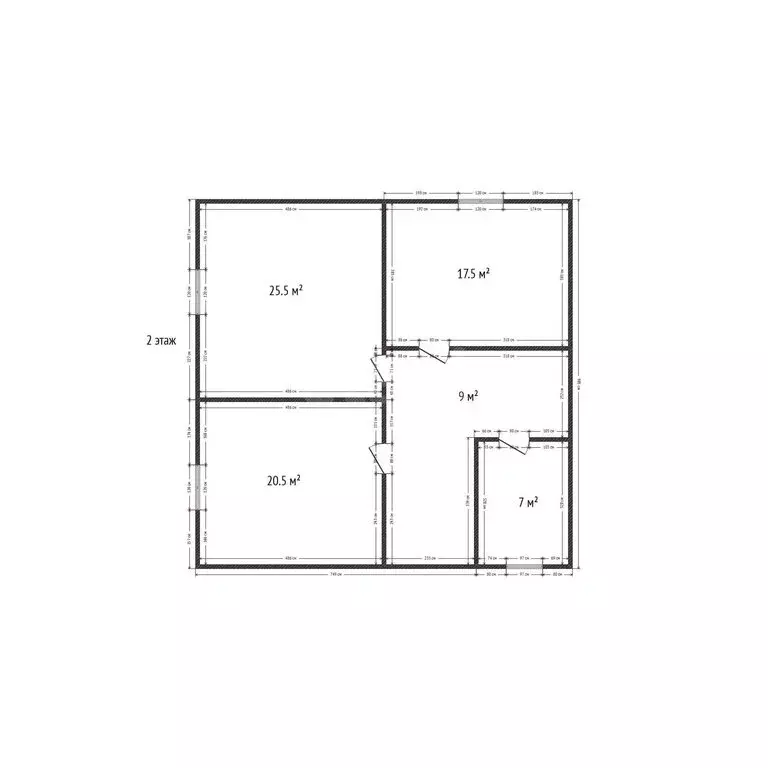 Дом в Махачкала, 1-й проезд Металлургов (174 м) - Фото 1