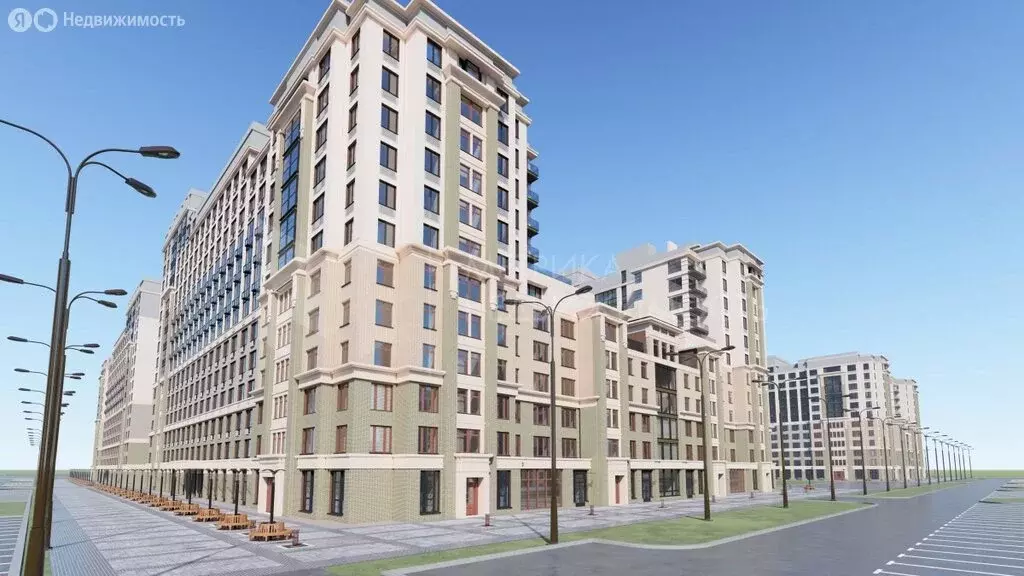 Квартира-студия: Тюмень, улица Евгения Войнова, 7 (35.9 м) - Фото 1