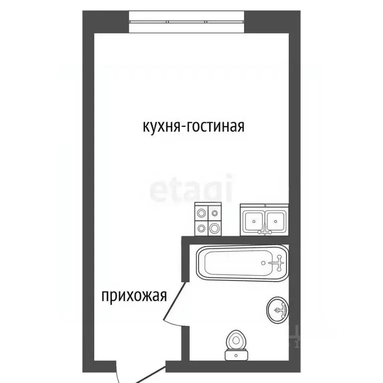 Студия Московская область, Пушкино Ярославское ш., 194 (27.0 м) - Фото 2