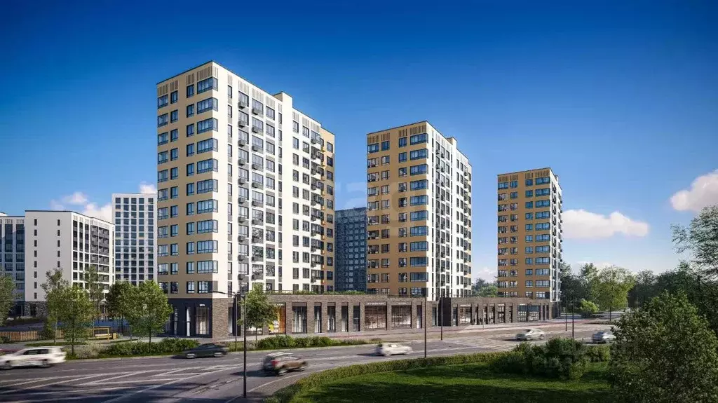 3-к кв. Москва Скандинавия жилой комплекс, 25.5 (81.0 м) - Фото 1