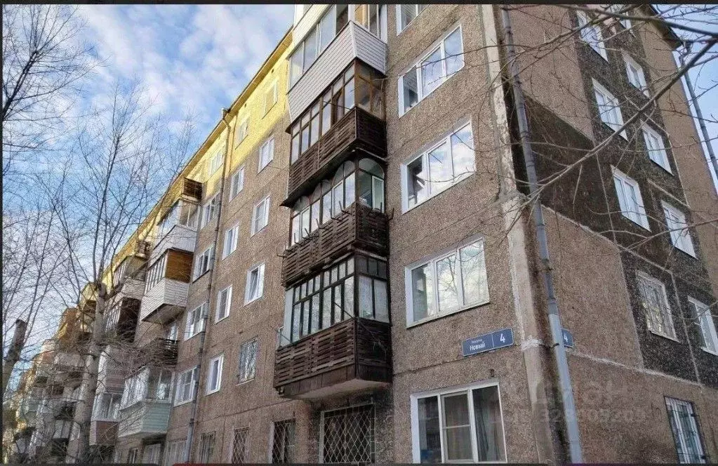 2-к кв. Иркутская область, Братск Гидростроитель жилрайон, пер. Новый, ... - Фото 1