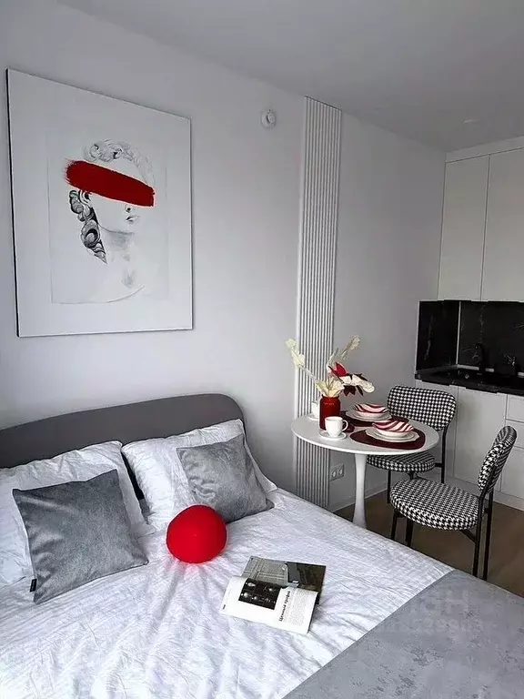 Студия Москва Новоостаповская ул., 7к1 (19.0 м) - Фото 2