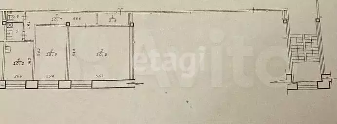 2-к. квартира, 75,1 м, 2/5 эт. - Фото 1