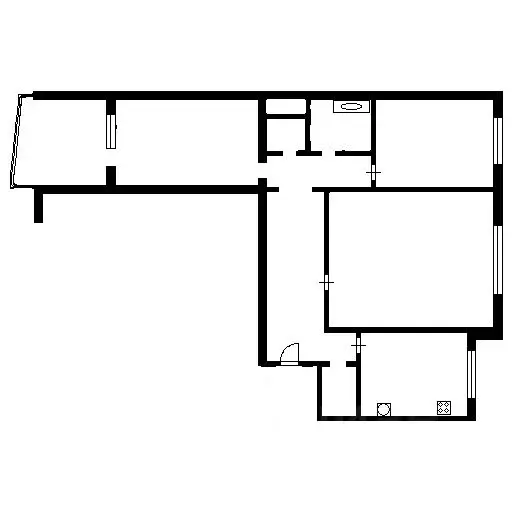 3-к кв. Воронежская область, Воронеж ул. Хользунова, 60 (63.1 м) - Фото 2
