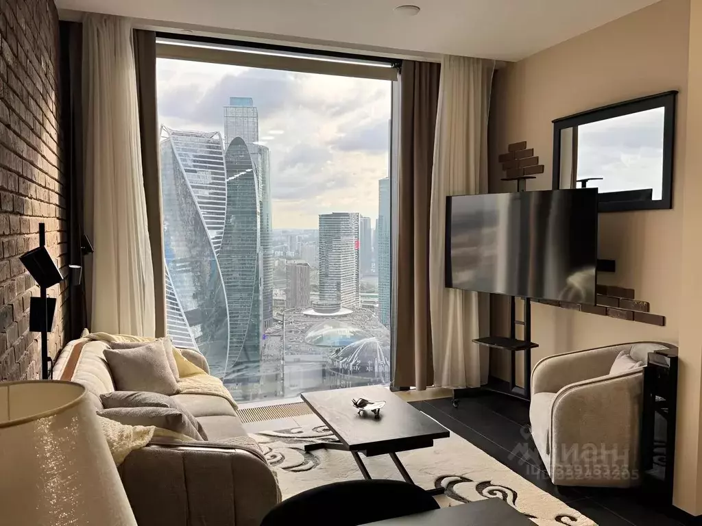 2-к кв. Москва Краснопресненская наб., 14Ак2 (52.0 м) - Фото 1